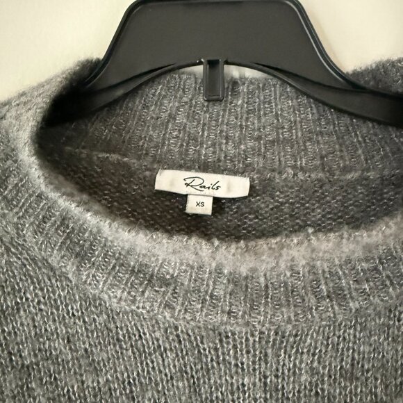 Rails / Ellise charcoal stripe sweater Size XS - Picture 5 of 5